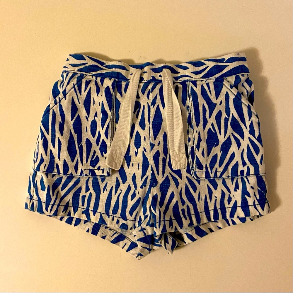 BabyGap DVF Diane con Furstenburg Gap Shorts Blue / White Size 2 Years